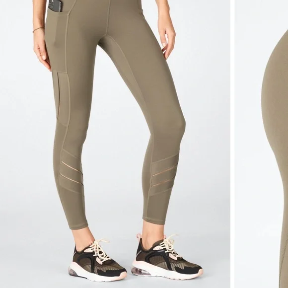 NWT Fabletics anywhere motion 365 hight waisted brown leggings - Picture 2 of 9